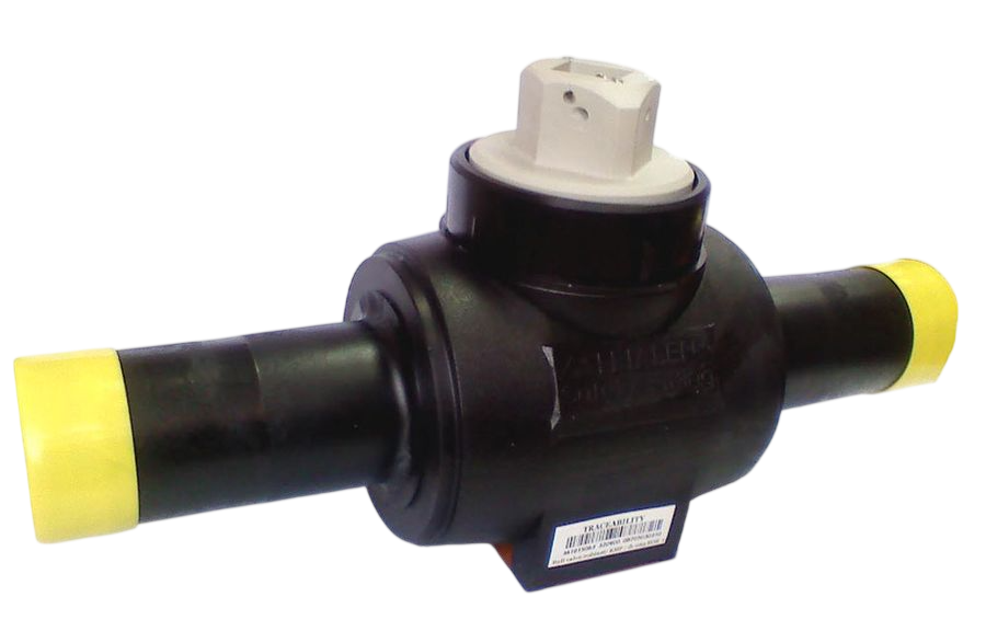 Кран шаровой из ПНД 1/4 оборота